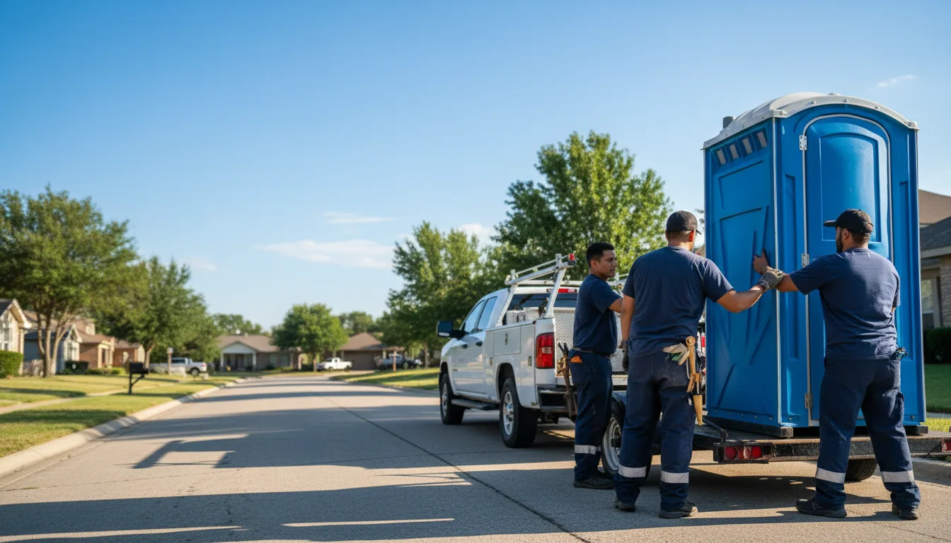 Portable Toilet Rental in Rogers, NE near me